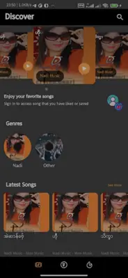 Mon Music android App screenshot 8